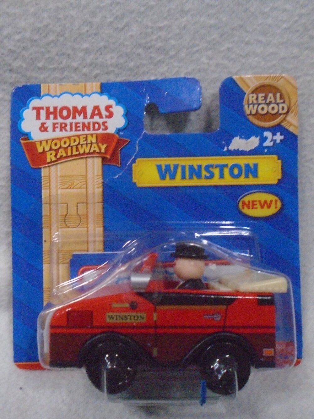 Fisher Price Thomas & Friends Wooden Railway Winston Car Train